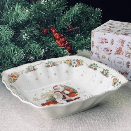 Lenardi Saladnik "New Year", square, 23 cm