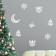 Set of New Year's posters "Angel", 8 items