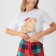 New Year. Female pajamas (T-shirt and shorts) KAFTAN CAPPY size 44-46