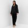 Female pajamas (shirt, trousers) kaftan "strip", black, p. 40-42
