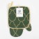 Set "Gold Ornament" mittens-seging 20x28cm, seize 19x19cm, 100% HL, Vatin 250g/m2