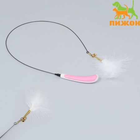 Domesticular “Soft fun” with a steel cable, 90 cm