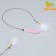 Domesticular “Soft fun” with a steel cable, 90 cm
