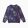Sweatshirt for a boy, dark blue/dino color, height 116 cm