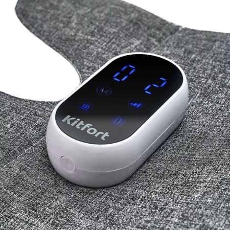 Foot massage KitFort KT-2952, electric, 5 watts, 4 modes, batteries, gray-2