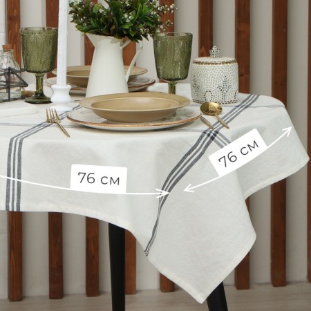 Baby Ethel "Stripes" (type 2) 76x76 cm, 100% HL-1