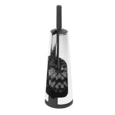 Toilet brush with the holder of Brabantia Renew, the color of the steel polished