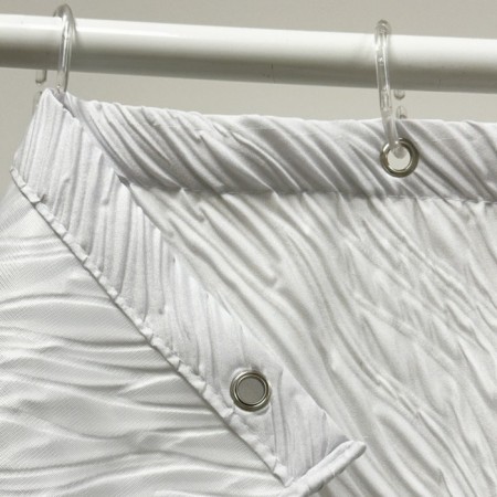 Bath curtain DASCH 180x180 cm, BT-829989, waves, gray-4