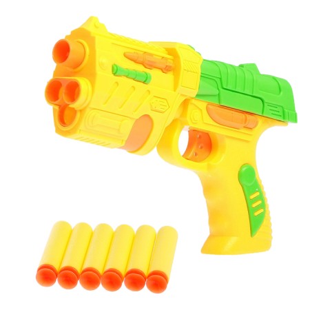 FOM pistol, shoots soft bullets, MIX color-6