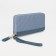 Women's wallet with lightning, blue color