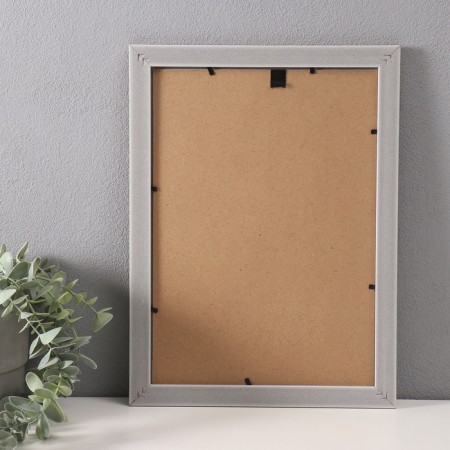 Photo frame plastic format A4 "Crassic. Wood" Beige 24.8x33.5 cm-2
