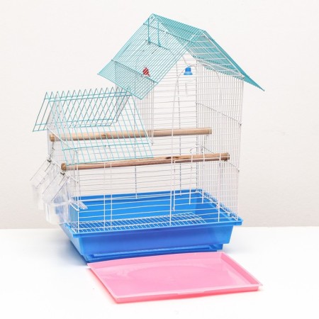 Poultry cell is equipped BD-2/5H, 34 x 27 x 47 cm, blue-6