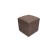 Puff with a lid and weighting, 400 × 400 × 420 mm, Savana plus matting, color Beige