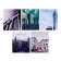 Notebook of 48 sheets in the Calligrata cage "City", covered cardboard, block No. 2, whiteness 75% (gray sheets), mix