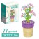 Designer flowers "sakura in a pot", 77 parts