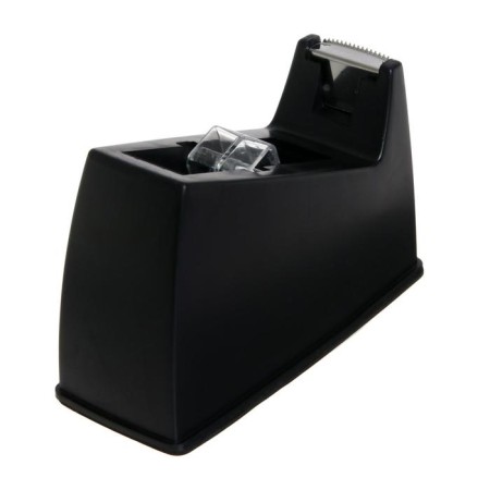 The dispenser for adhesive tape is desktop, weighted, large, mix-4
