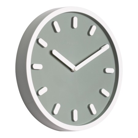 Watch Wall Interior "Classic Rubin", silent, D-30 cm, olive-white, aa-2