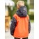 Bombber jacket for a boy PlayTode, height 122 cm, color bright orange