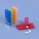 Airman - Organizer "Week", 7 containers of 4 sections, 8.5 × 7 × 4 cm, multi -colored