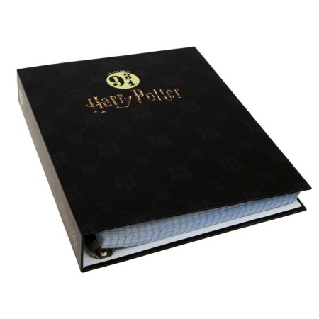 Notebook on 4 rings, A5, 160 sheets, in a cage, Harry Potter, hard cover, matte lamination-1