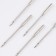 Needles for household sewing machines, universal, No. 110, 5 pcs, nu