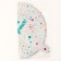 Foil ball 18 "Happy Birthday, Confetti, Circle, set of 50 pcs.