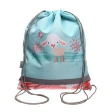 A bag for shoes 440 x 365 mm, Erich Krause, density 300D, with a reflective strip, Curly Sheep