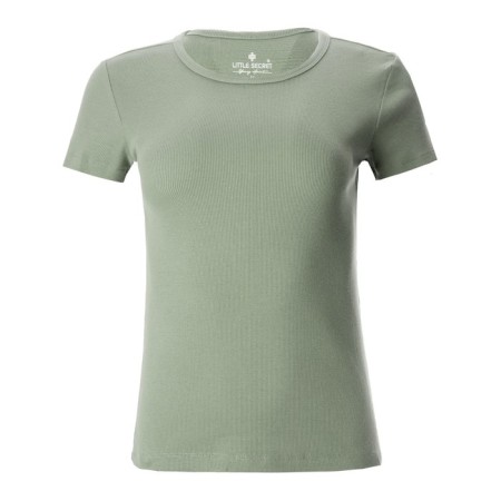 T -shirt female, green color, size l (46)-5
