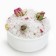 Bath salt with rose and calendula petals, 400 g, rose and calendula, pure happiness