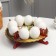 Easter stand for 8 eggs "Home lunch", 19.5 × 19.5 cm