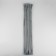 Lightning "Spiral", No. 5, detachable, automatic lock, 60 cm, light gray color