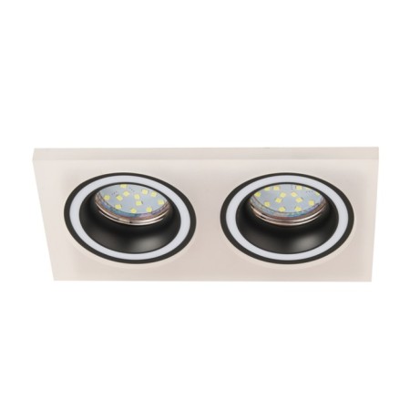 Lamp built -in era DK 92, IP20, 50W, 175x93x35 mm, white/black color