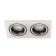 Lamp built -in era DK 92, IP20, 50W, 175x93x35 mm, white/black color