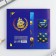 Gift set for graduation: notebook A6, 32 liters and magnetic bookmarks 2 pcs “Success in study”