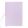 Diary of Leduced A5 136 DEVENTE sheets. Jane, soft pvc cover, elastic band, perforation, liesse, block 70, lilac