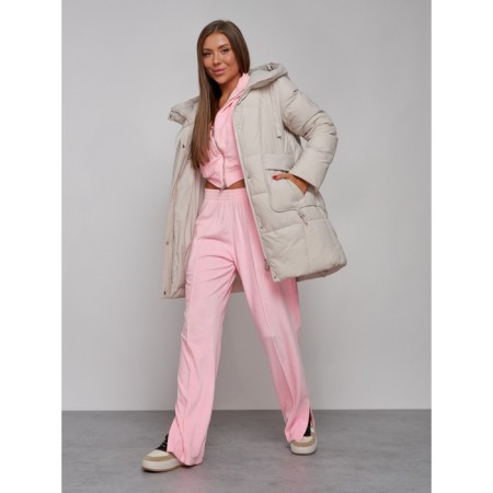 Winter jacket, size 48, beige color-17
