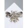 Brooch "Bee" Medunitsa, yellow in silver