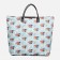 Lightning bag, folding, gray color