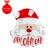 Glass Serving Santa Serving Serving, 14 × 15 cm