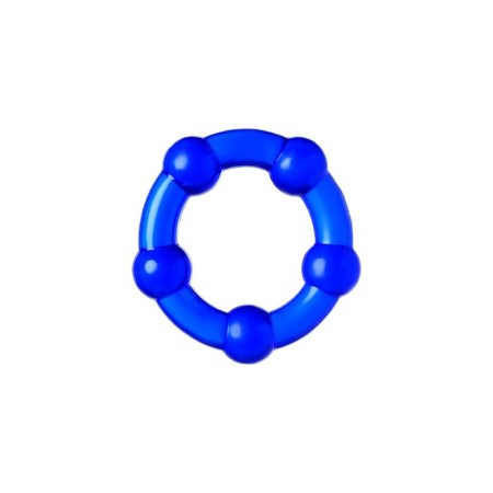 Toyfa A-Toys, TPE, D = 3.5/3/2 cm, Blue color.-1