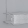 Shelf 2-tier share, 30 × 13 × 37 cm, chrome color