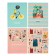 A notebook of 60 sheets in the cage "Every day is beautiful", cover coated cardboard, selective varnish, offset block, mix