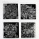 Engraving. Antistress engraving set, 20 x 20 cm, 4 pcs