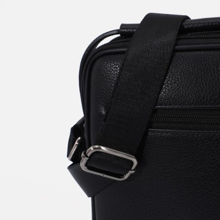 Male bag, black color-4