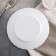Plate flat Trianon, d = 15.5 cm, white color