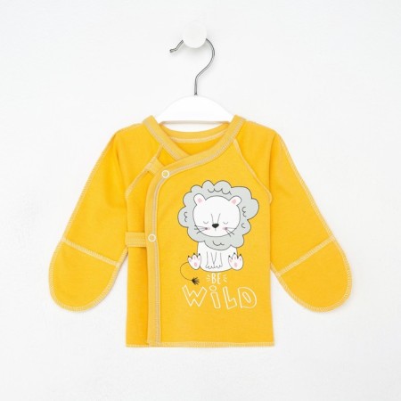 Nursery blouse, beige color/lion, height 62 cm