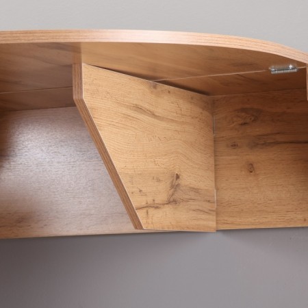 Tumbling table, 800x800, oak woth-4