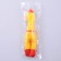 A toy for dogs with a “chicken” squeak from textiles, 21 x 6.8 cm