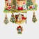 Decorative decoration (suspension) "New Year's house" 50x33.5 cm