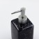 Joy Home liquid soap dispenser, ceramics, black marble